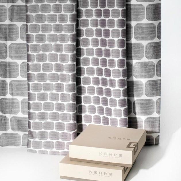 KOHRO Клетчатая хлопковая ткань sun-id-1485087 - Вид №1