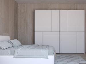 Деревянная спальня