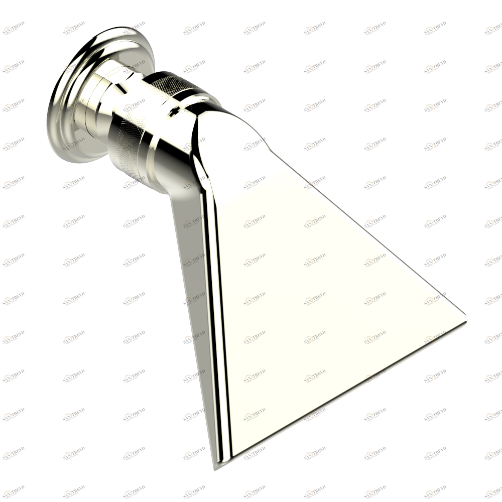 A1U-3640 Лейка душевая Спорт 3/4" Thg-paris Cheverny с красной яшмой Покрытие PVD никель A1U 3640 CAT.F