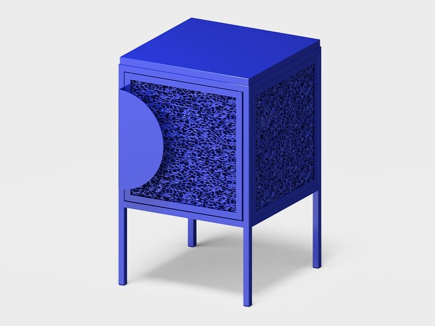 Металлическая тумбочка DBE.FURNITURE Blue Moon ARCH-00067317 - Вид №2