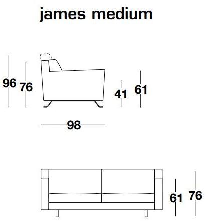 Frigerio Salotti 4-х местный тканевый диван Jordan sun-id-1459335 - Вид №6