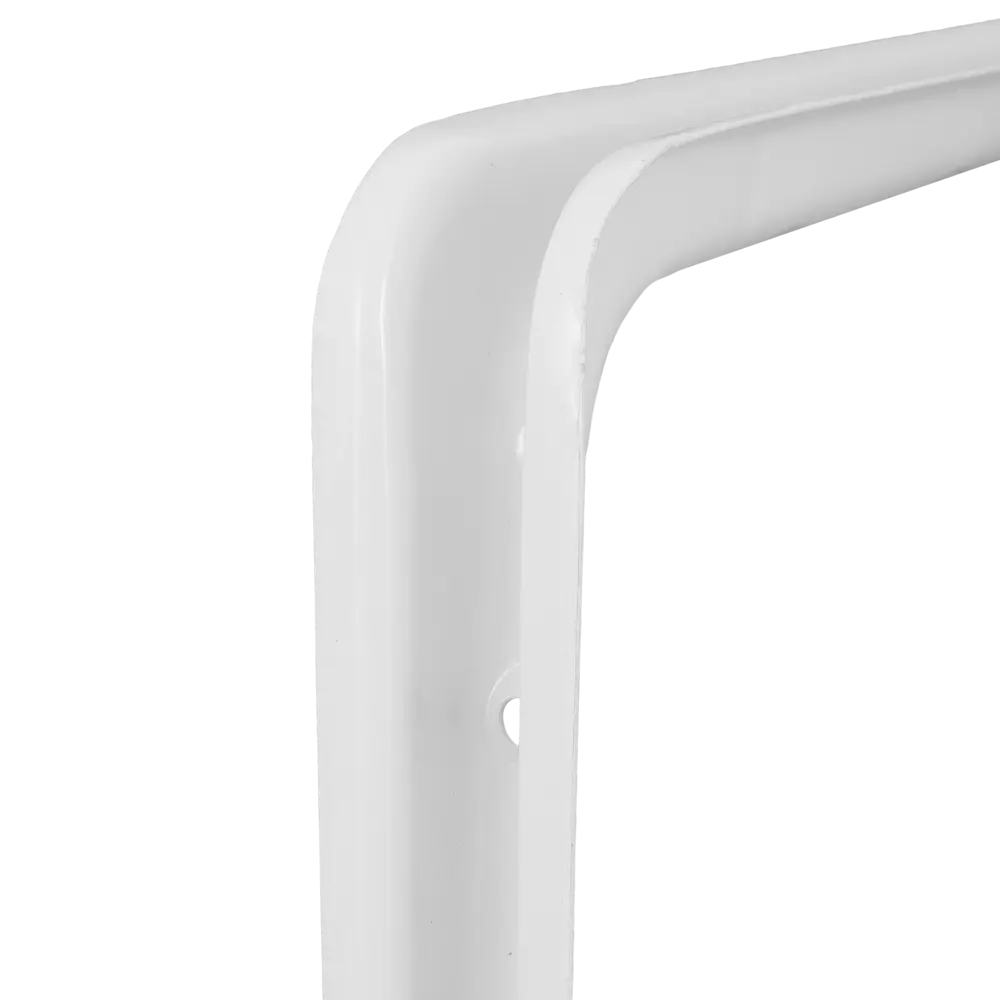 Кронштейн для полки №6 25x30 см нагрузка до 15 кг металл цвет белый 12328097 STLM-2131943 LARVIJ  - Вид №1
