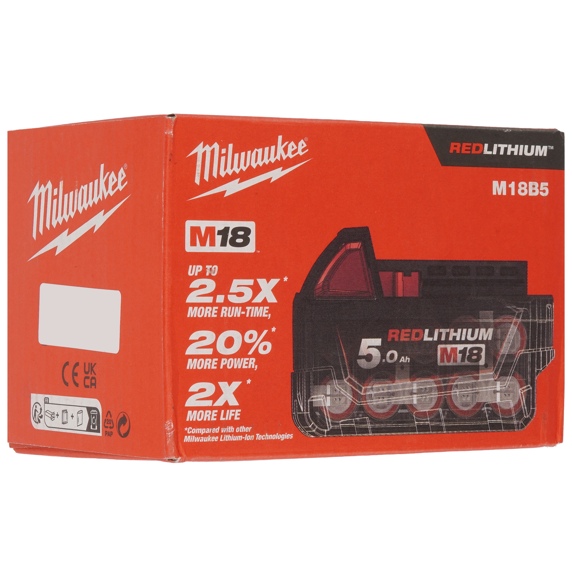 Аккумулятор Milwaukee 4932430483 5476109 STDN-0104508 - Вид №3