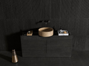 Мраморный прямоугольный поднос для ванной