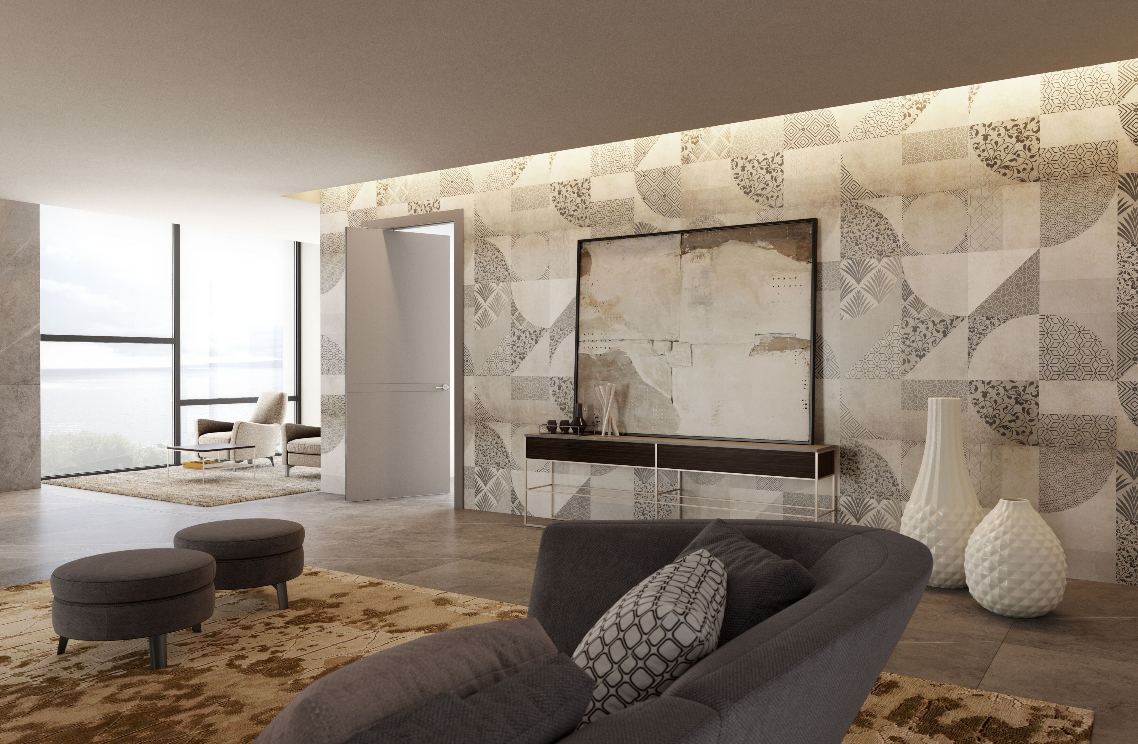 Отделка дверей PIVATO le porte STILE INCISA ARCH-00021666 - Вид №4