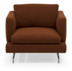 Natuzzi Кресло из ткани с подлокотниками Jeremi sun-id-1489049 - Вид №1