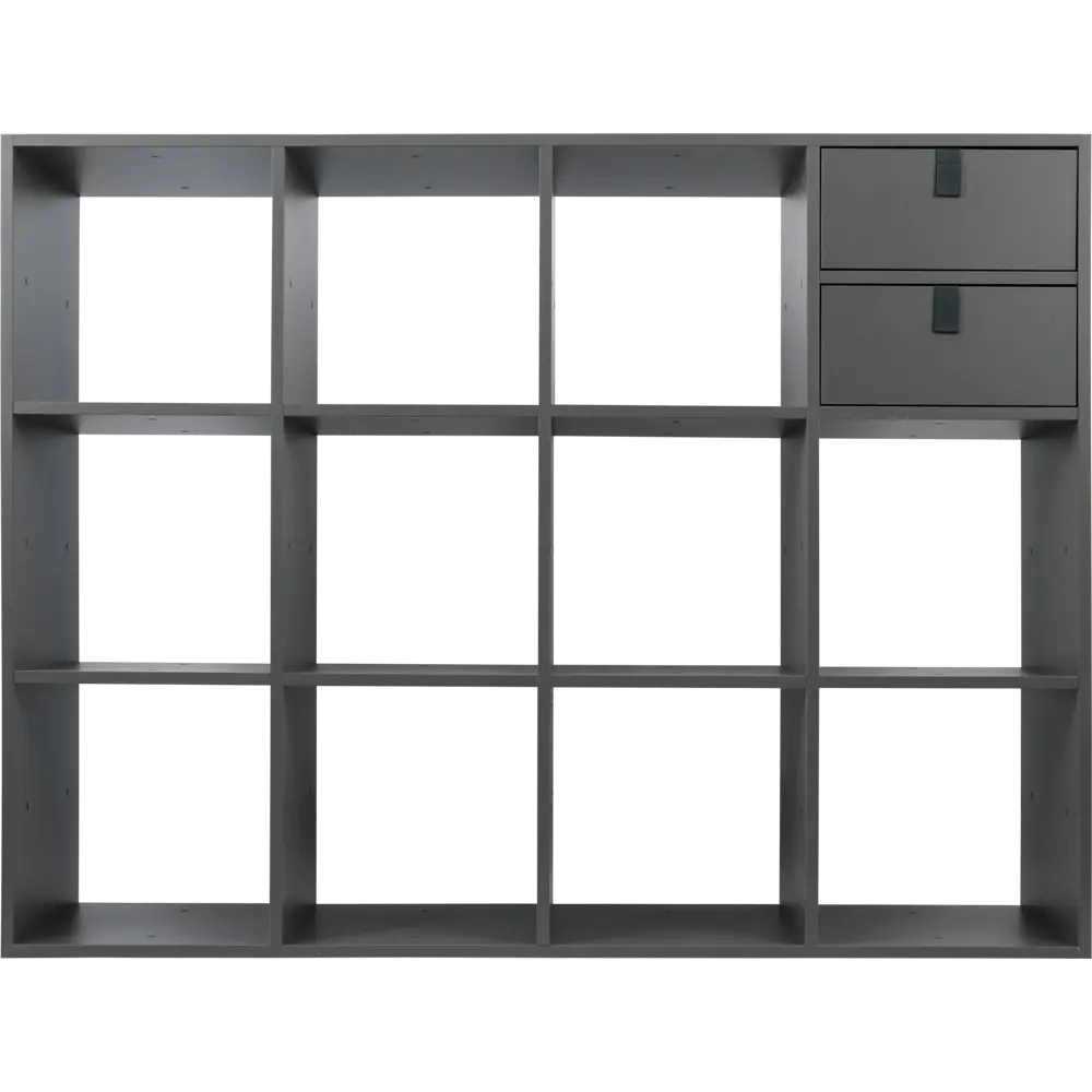 Ящик выдвижной КУБ 32.5x15x31.5 см ЛДСП цвет графит 82480997 STLM-2194784 Santreyd  - Вид №3