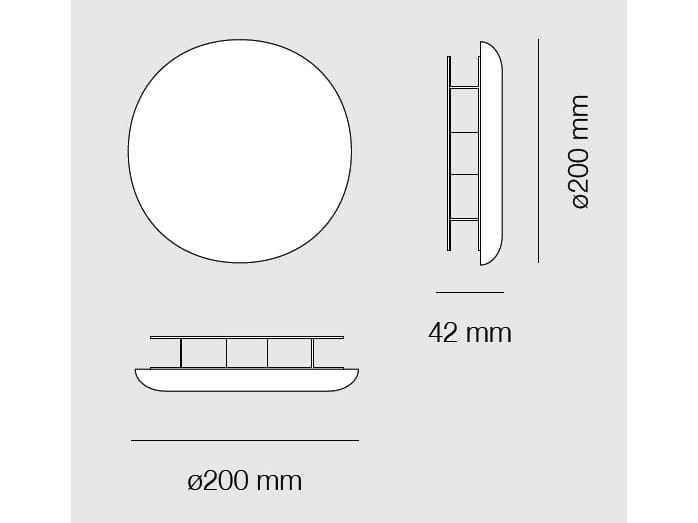 Настенный светильник для наружного освещения в BETALY® 9010 novantadieci OCIO ARCH-00141152 - Вид №5