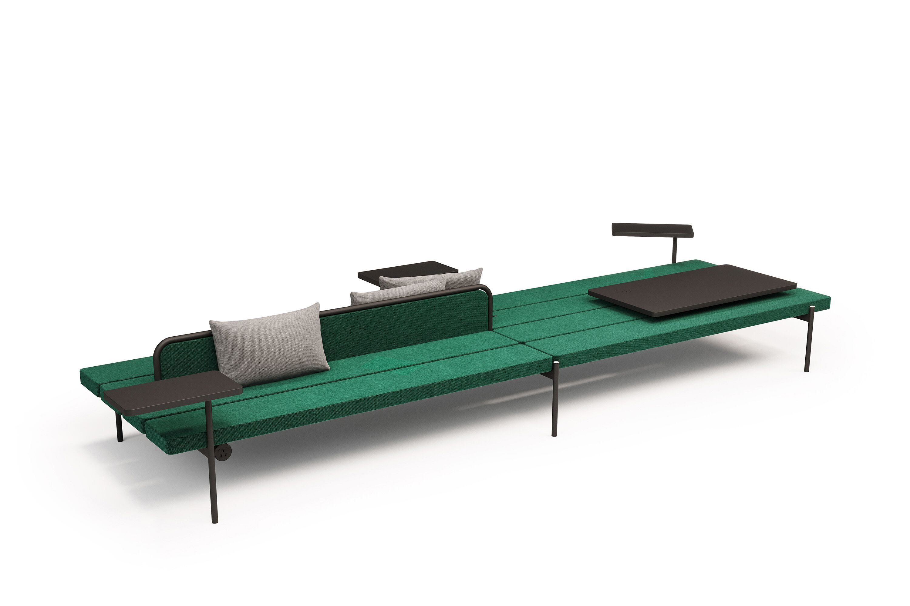 Модульная мягкая скамейка из ткани Established&Sons Island ARCH-00100058 - Вид №9