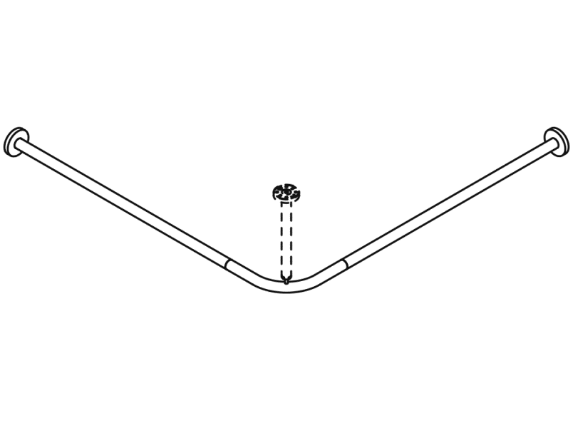 900.34.10140 Карниз HEWI System 900 - Вид №3