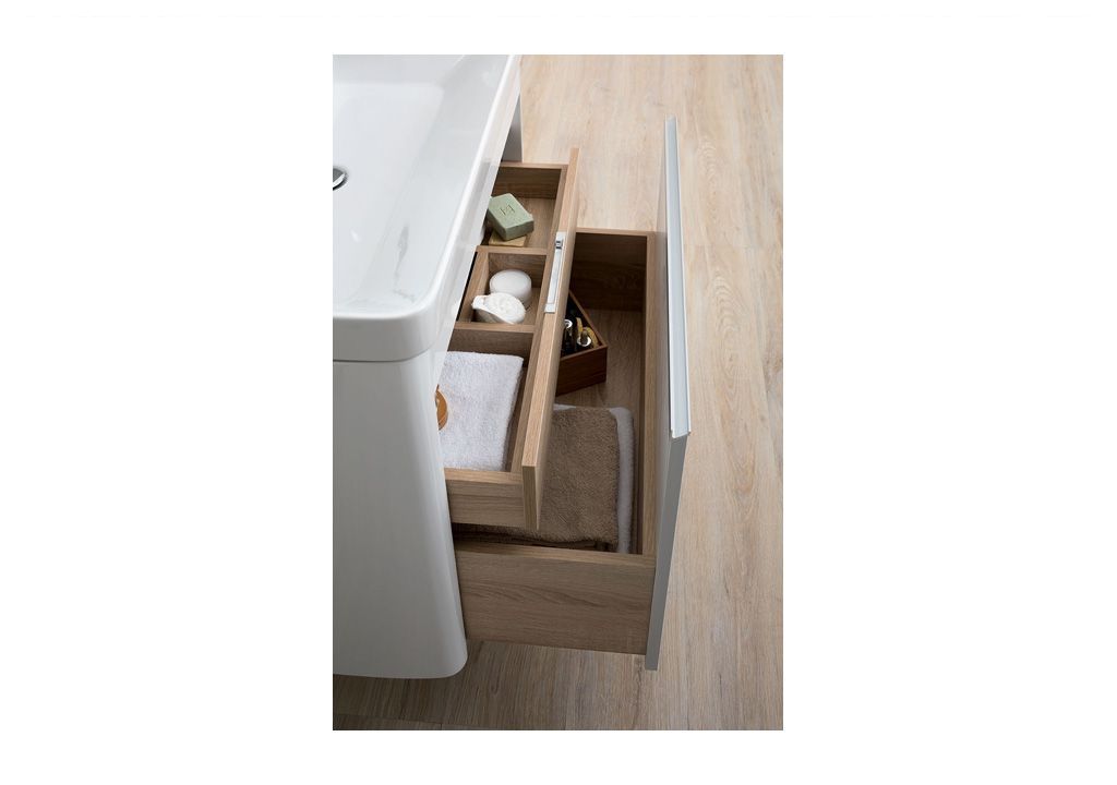 Тумба с раковиной Aquanet Вилора 80 белый 0019694500182312 - Вид №6