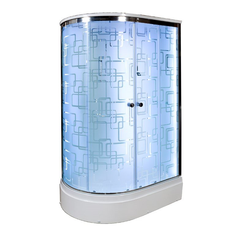 L 920 R стандартная Душевая кабина DETO Серия L ЕМ2712 R LED - Вид №16