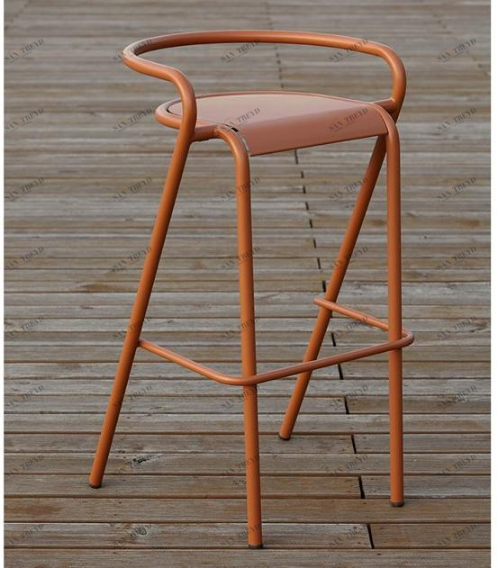 Adico Табурет металлический высокий со спинкой 5008 sun-id-1469073