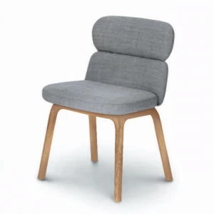 arflex Стул из мягкой ткани Bliss