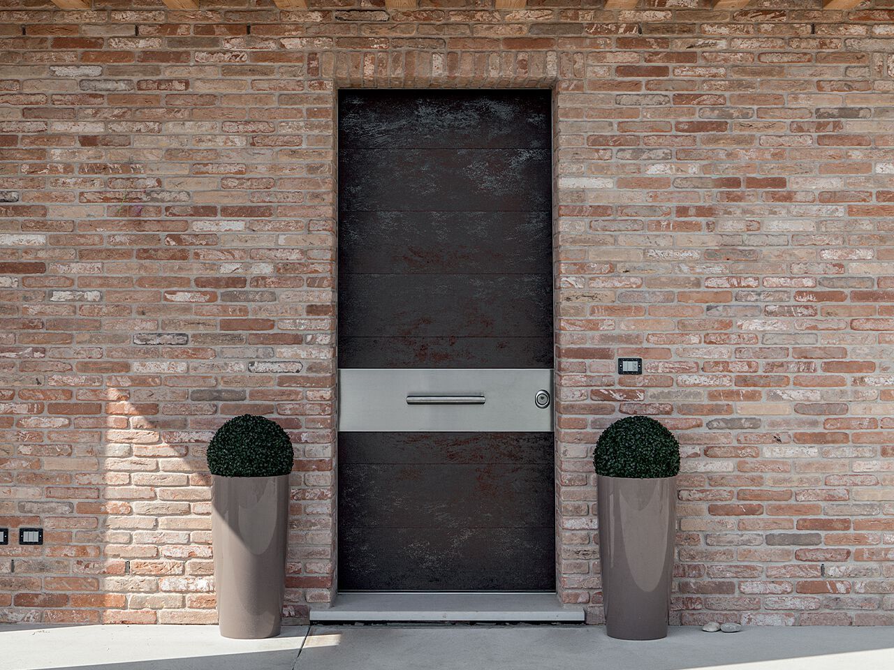 Входная дверь со скрытыми петлями Oikos Tekno ARCH-00010650 - Вид №2