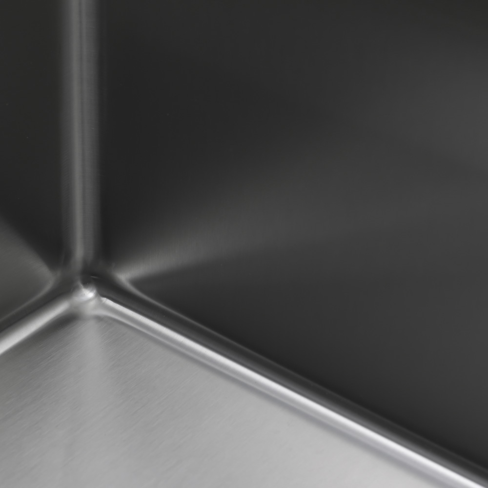 Мойка H5045 MELANA ProfLine 3,0/200 САТИН врезная прямоугольная с коландером H5045 H5045 сатин - Вид №6