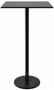 COLOS Высокий квадратный стол из окрашенного металла и столешница из hpl Alfiere