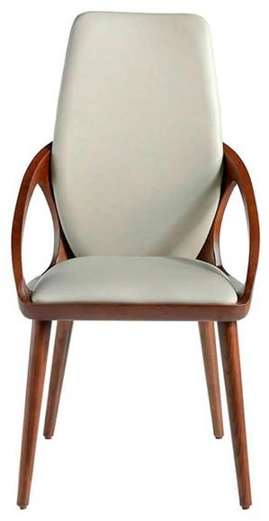 Angel Cerdá Стул из кожзаменителя с подлокотниками New chair 4066 ch17019 Angel Cerda - Вид №3