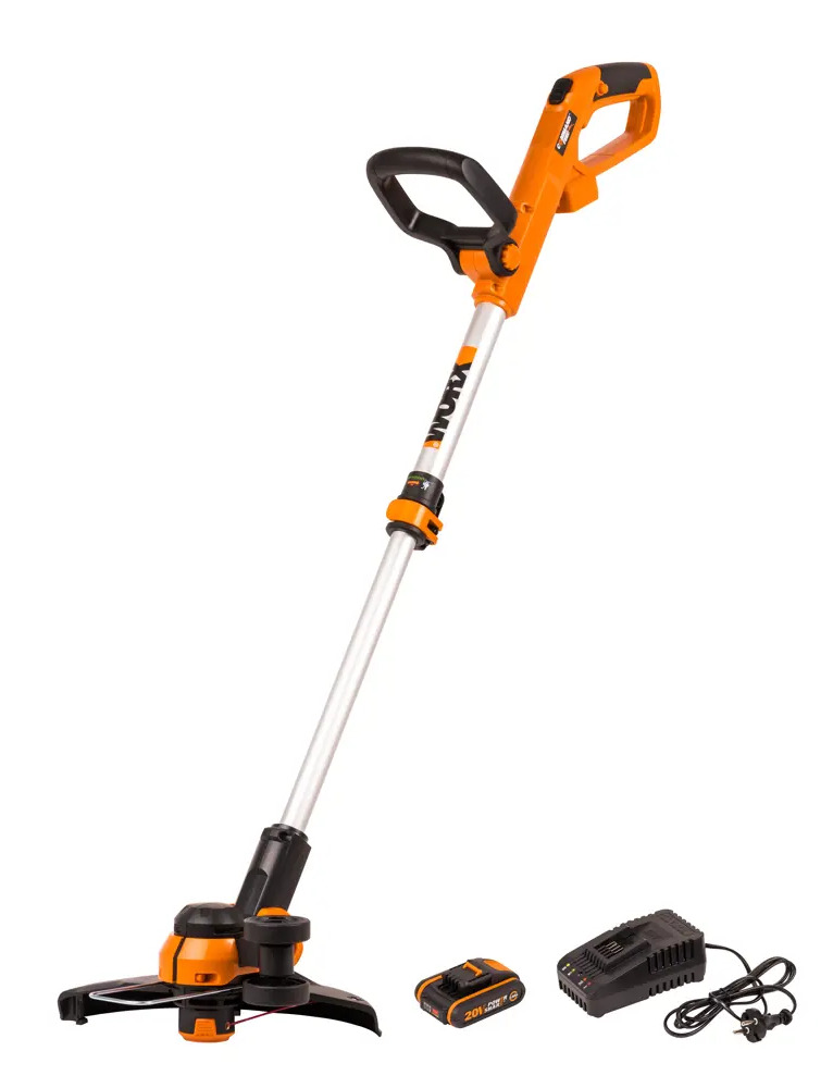 Аккумуляторный триммер Worx WP165E 20В с зарядным устройством 89348845