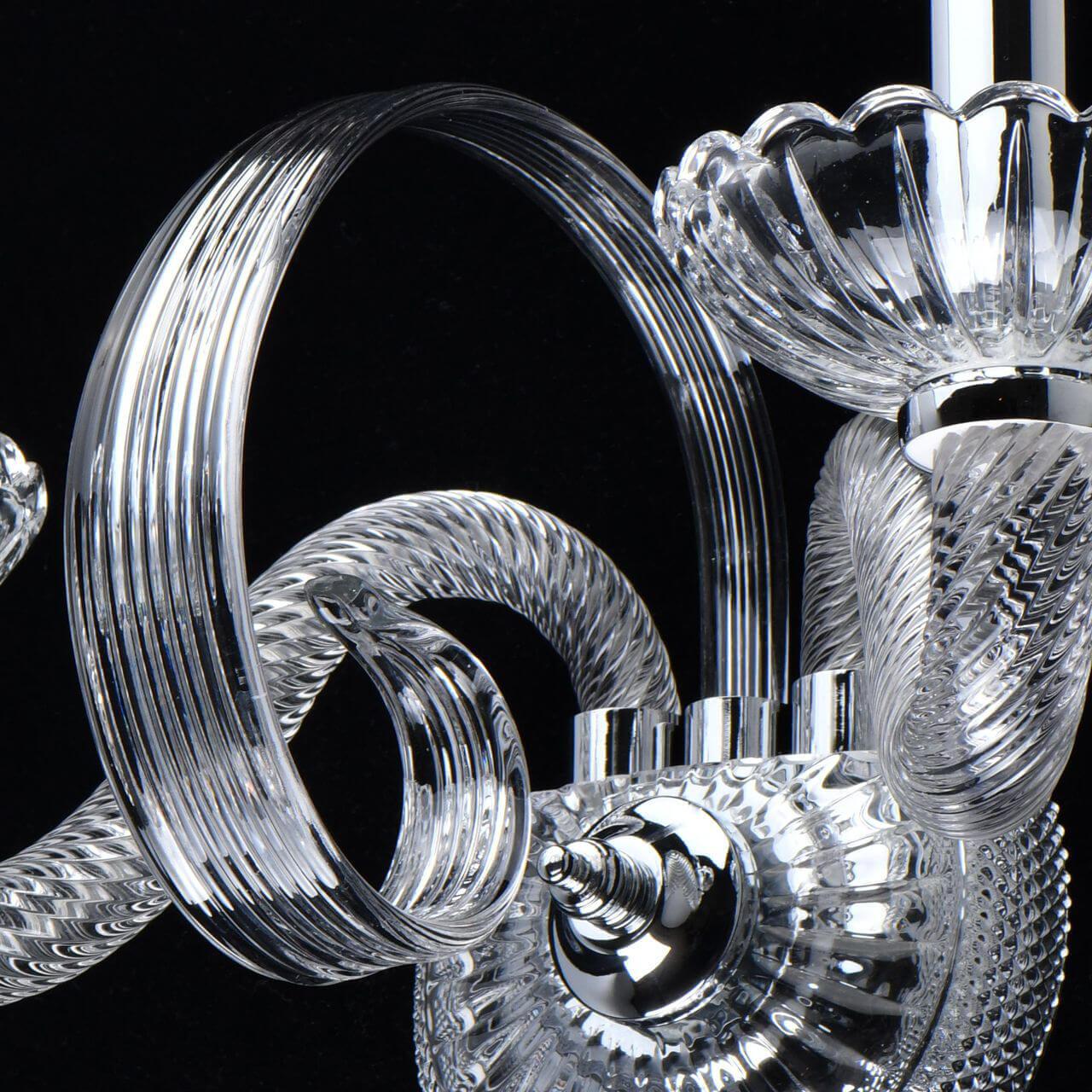 Бра на 2 лампы хром "Элла" 483023702 MW-LIGHT СВЕЧА 00-3931540 Хром  - Вид №3