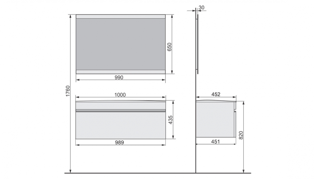 tpOTT.100-21.11 Тумба под раковину Velvex Otto Santreyd - Вид №1