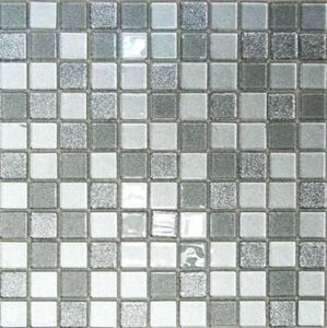Shine Silver стекло 300х300