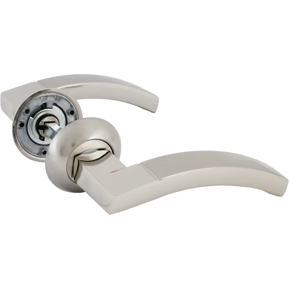 Дверная ручка Edson 37-10, без запирания, цвет хром STLM-2019296 - Вид №1