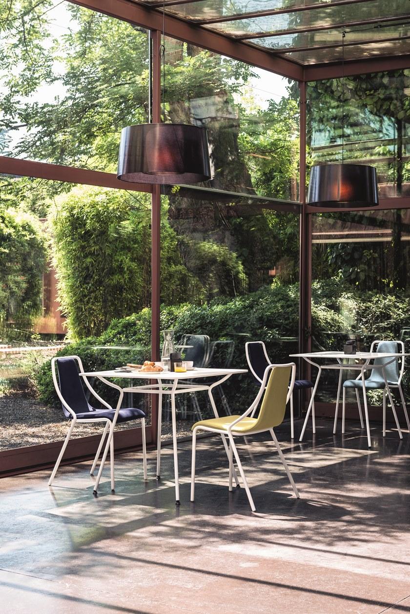 Midj Штабелируемый стул из ткани Ola sun-id-1512191 - Вид №3