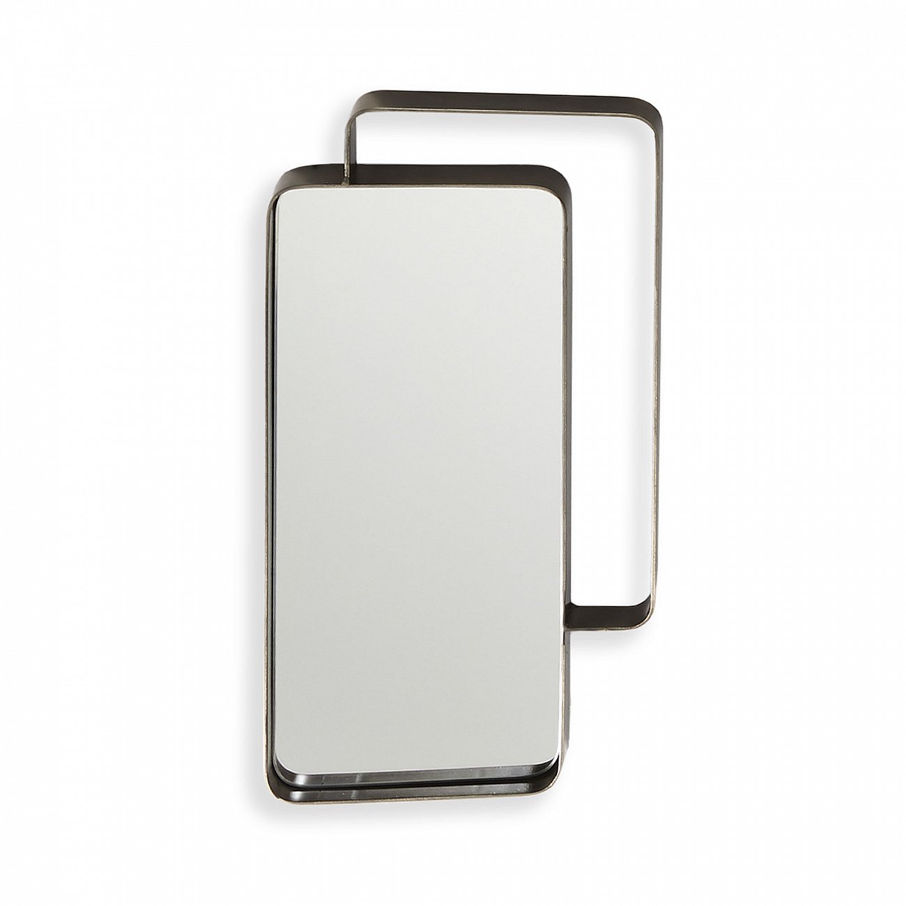 Зеркало прямоугольное настенное хром Wol от La Forma LA FORMA ДИЗАЙНЕРСКИЕ 342853 Разноцветный  - Вид №1