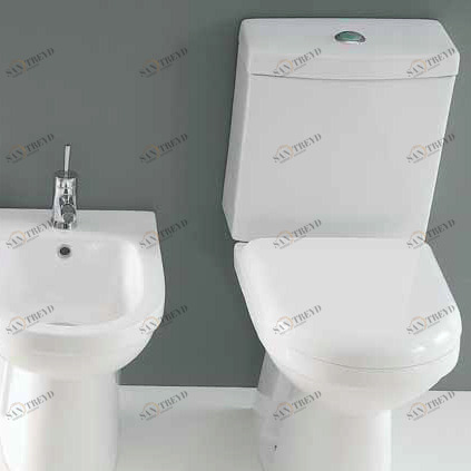 30408 Компакт унитаз с бачком Зеленый Althea Ceramica Contract Ring Италия