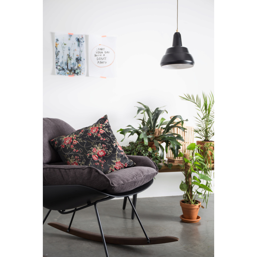 Лаунж кресло-качалка Rocky светлое White Label Living 3100042 - Вид №4