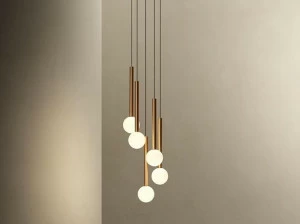 Grok Светодиодный подвесной светильник из стали Candle