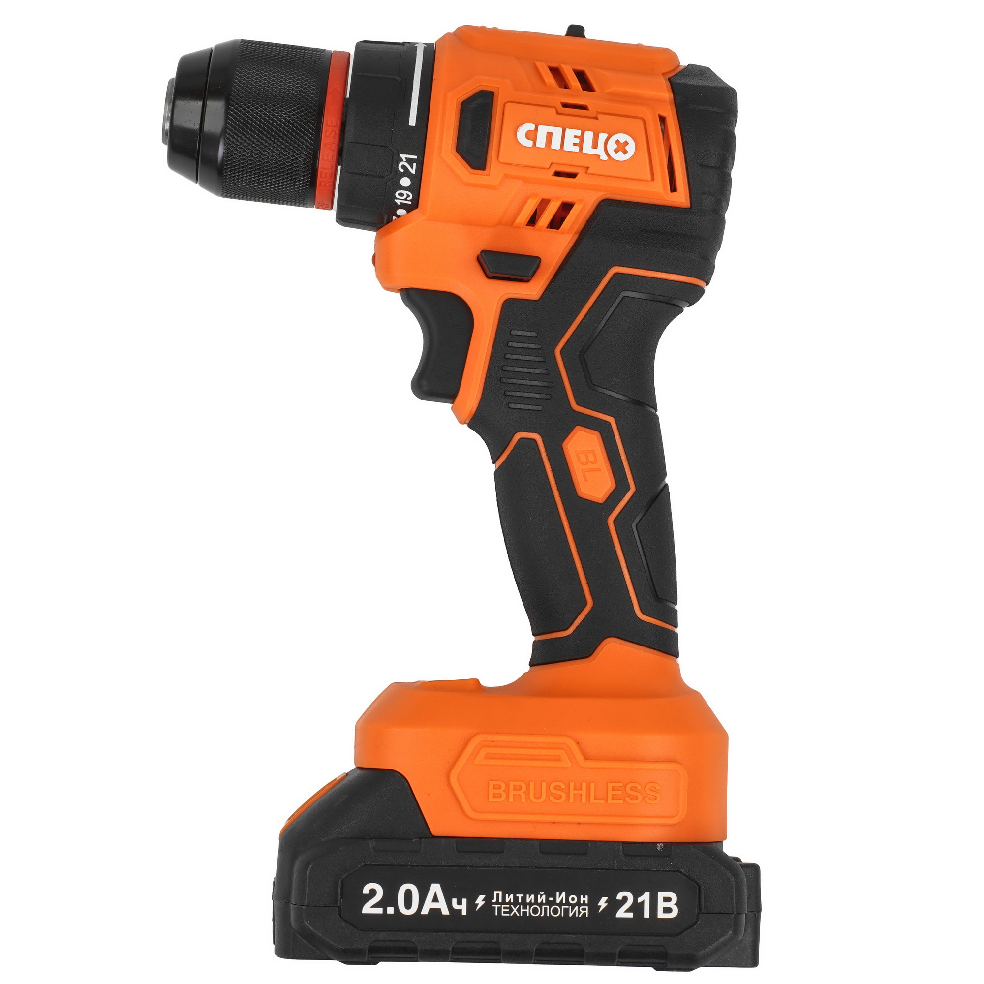 Дрель-шуруповерт СПЕЦ БДА-21-Б 9213809 STDN-0056816 - Вид №1