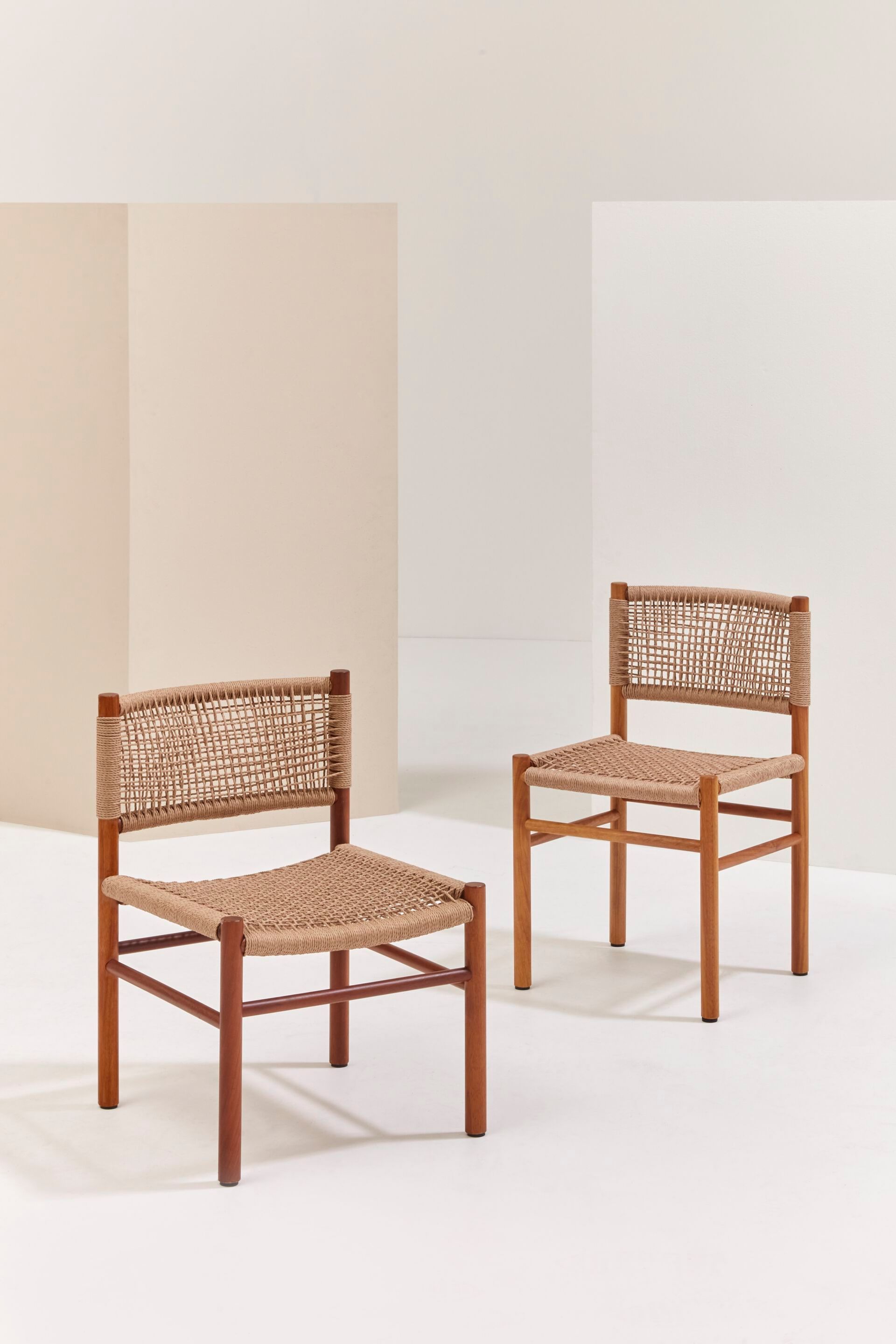 Стул из массива дерева и морской веревки Billiani Harry'S ARCH-00023792 - Вид №3