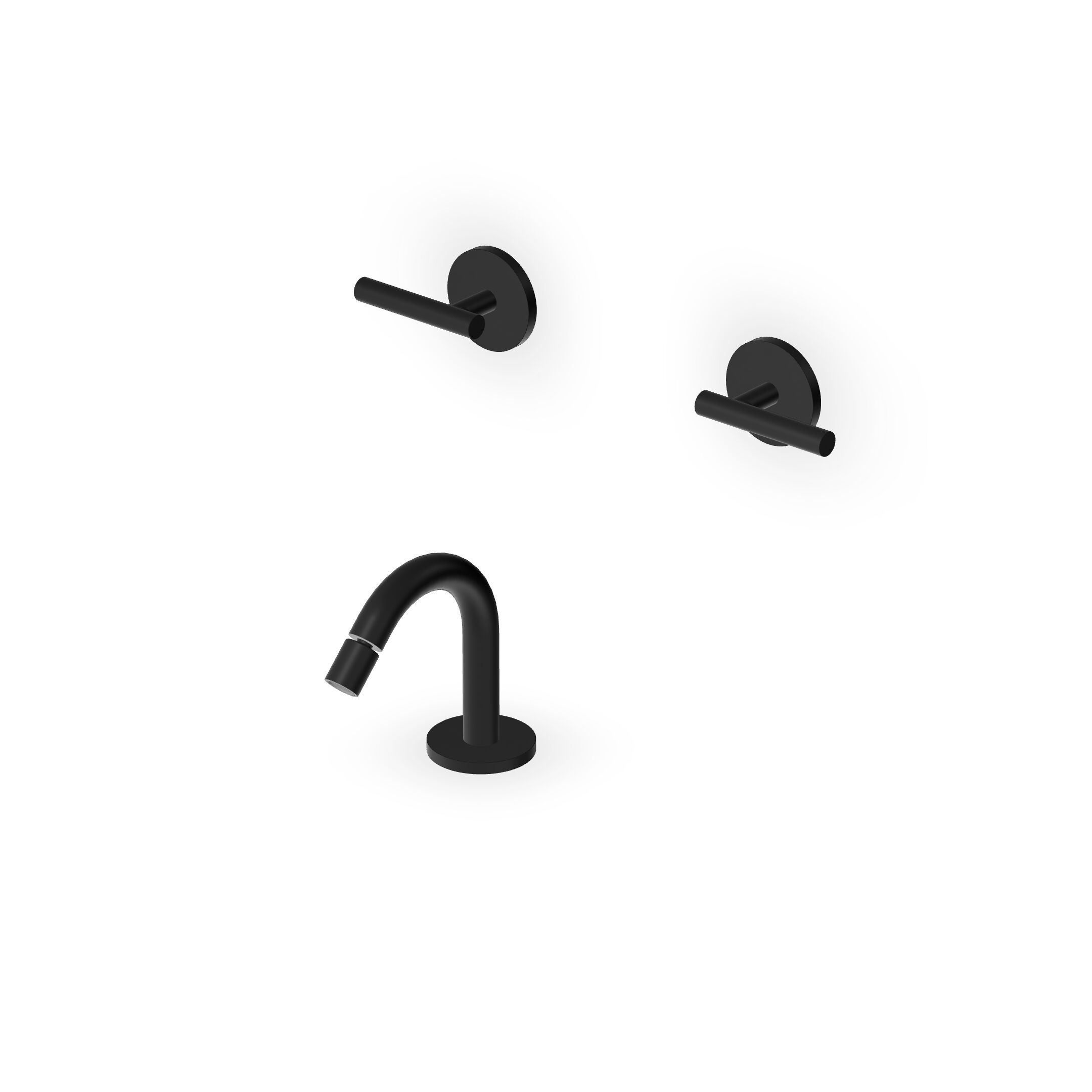 Смеситель для биде с 3 отверстиями и ограничителем расхода Zucchetti Pan S ARCH-00039679 - Вид №1