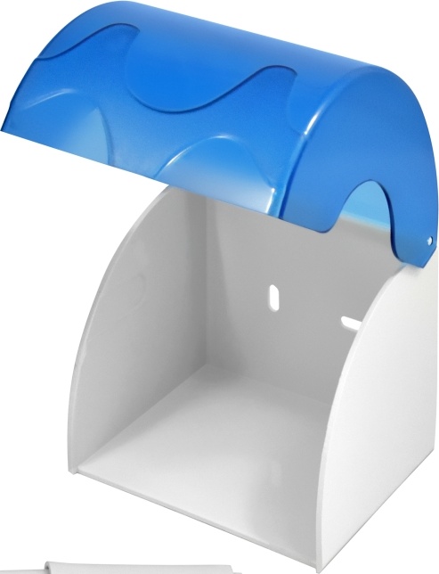 1402.105 Диспенсер для туалетной туалетной бумаги малый пластиковый 7105 PUFF  - Вид №4