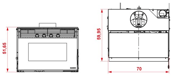 PALAZZETTI Каминная топка на пеллетах класса а + sun-id-1352369 - Вид №1