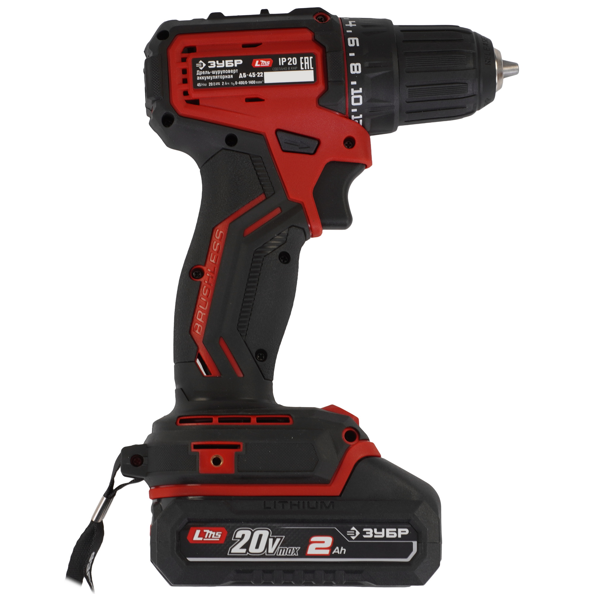 Дрель-шуруповерт ЗУБР ДБ-45-22 9279431 STDN-0038247 - Вид №2