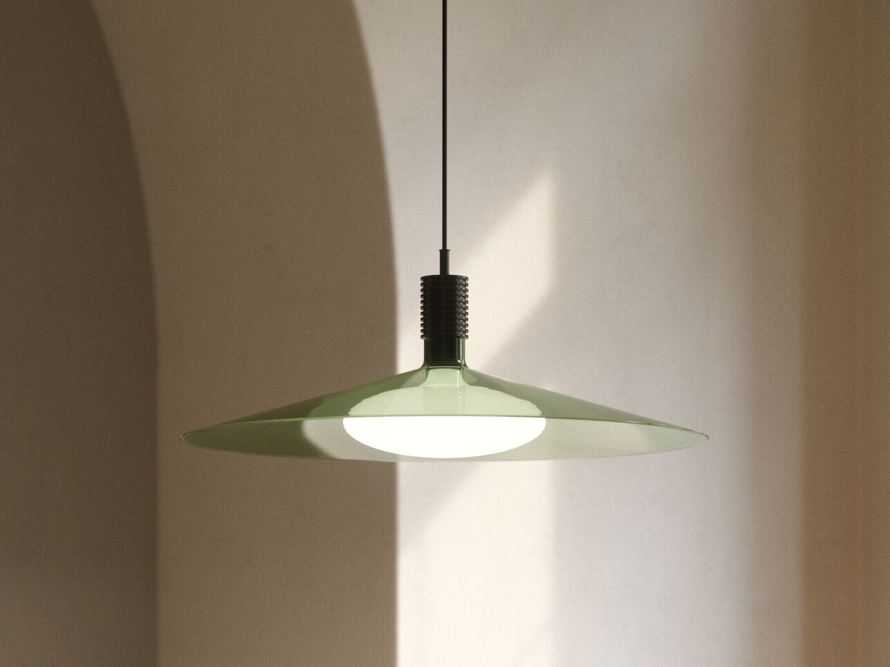 Стеклянный светодиодный подвесной светильник Cangini & Tucci Hydra ARCH-00052773