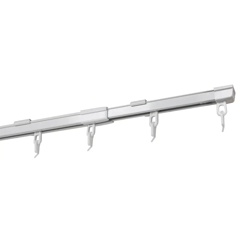 Карниз шинный Kreaforta Simple - телескопический алюминиевый для штор 160-300 см 89432731 STLM-1585036