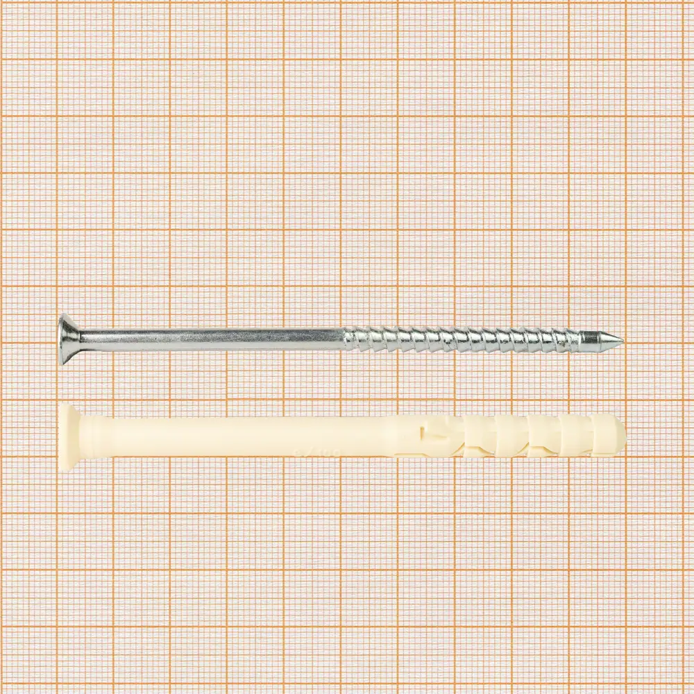Дюбель-гвоздь потайной Европартнер нейлон 8x100 мм 10 шт STLM-2159535 - Вид №3