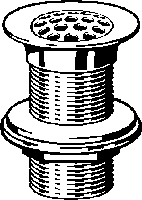 Канализационная арматура  Сифоны для умывальников и биде  Сифоны и выпуски для умывальников  Универсальные и донные клапаны VIEGA 112 936 Модель 5216.1 Santreyd  - Вид №1