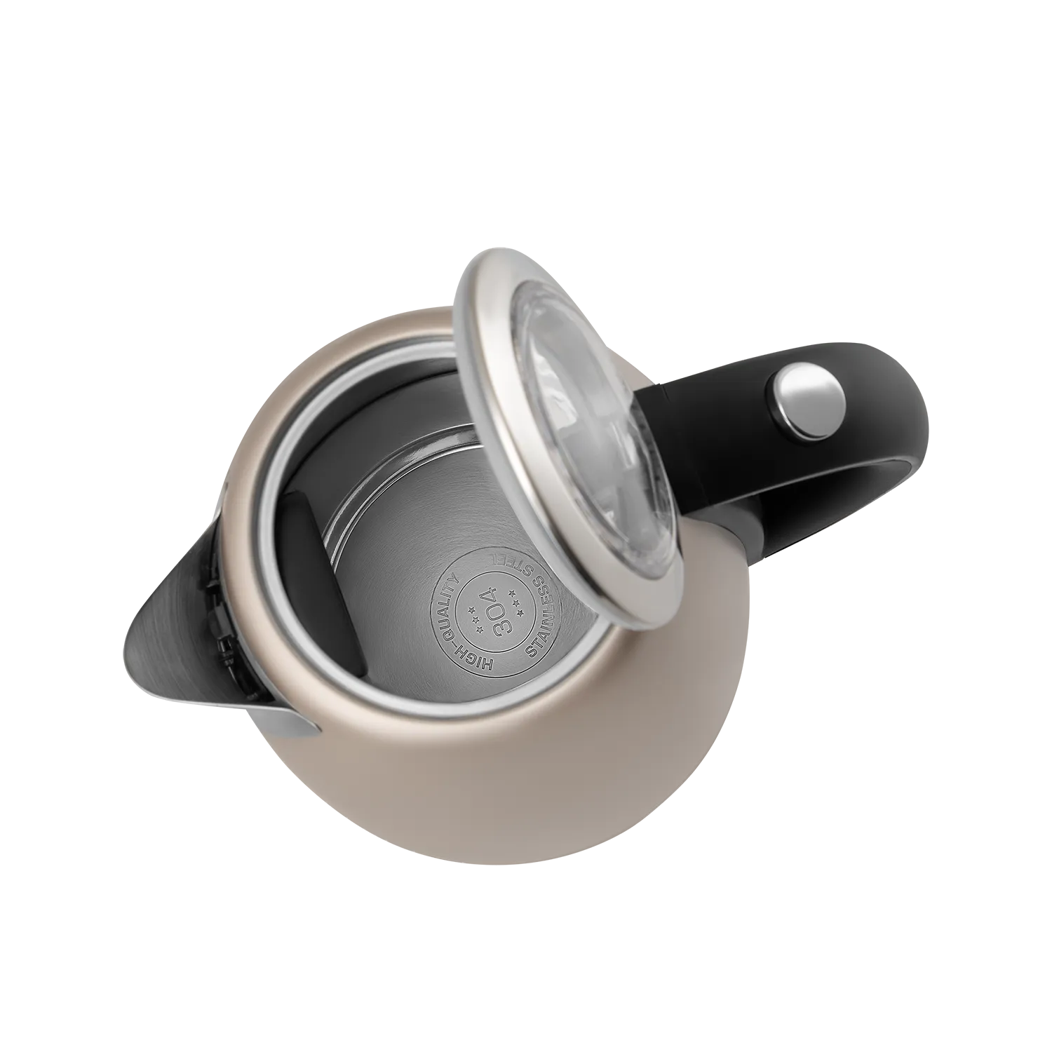 9125737 Электрочайник RED solution RK-M1552 бежевый STDN-0107634 - Вид №3