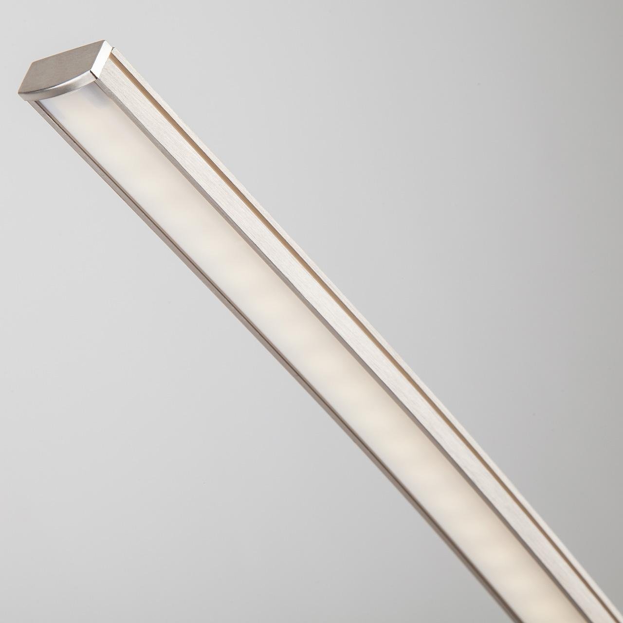 Торшер Eurosvet Hi-tech 80403/1 сатин-никель EUROSVET  181090 Белый;хром  - Вид №3