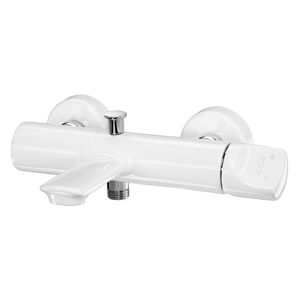 104102470  Смеситель для ванны Myra - белый Eca  - Вид №1