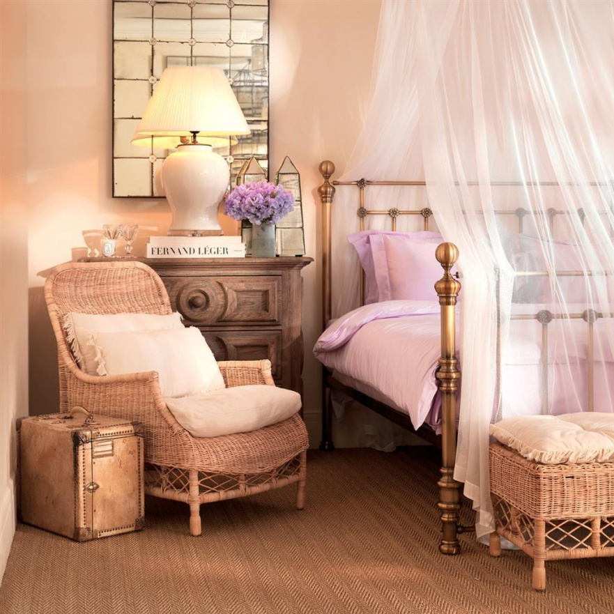 Кованая двуспальная кровать 180х200 золотая Blaine EICHHOLTZ EICHHOLTZ 060461 Золото  - Вид №4