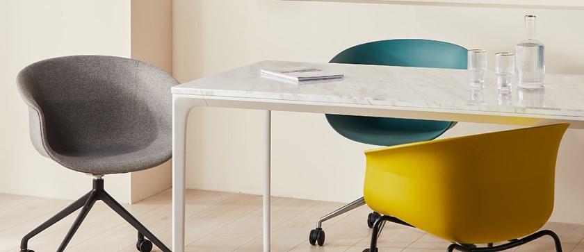 Grado Design Офисное кресло из полипропилена с 4-мя спицами на колесиках Queen Que-ch-03 - Вид №3