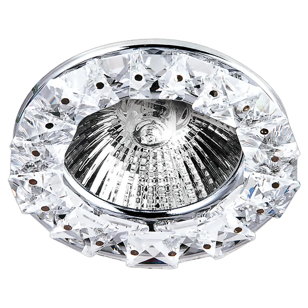 Спот встраиваемый Mine, GU5.3, 50 Вт, цвет хром/белый LUMIN ARTE STLM-2028133