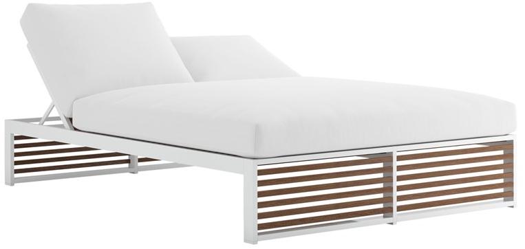 GANDIABLASCO Лежащая грядка из тика Dna teak sun-id-1483701 - Вид №1