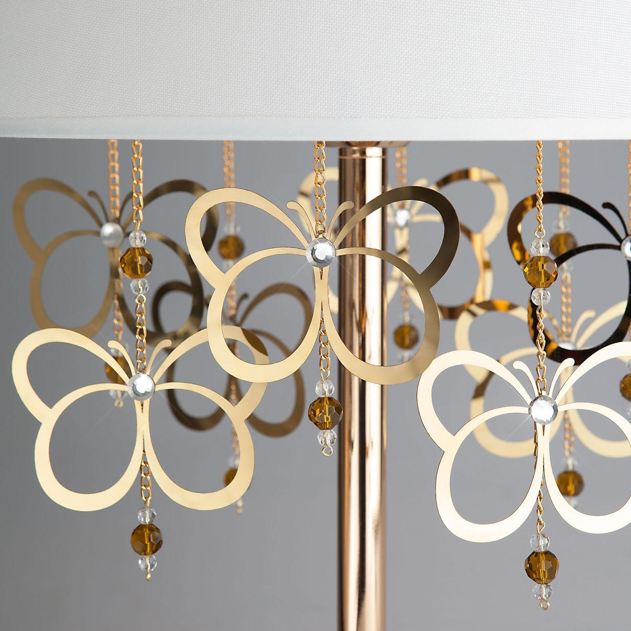 Настольная лампа Bogates Papillon 01095/1 BOGATES КЛАССИЧЕСКИЕ 194859 Белый;золото  - Вид №3